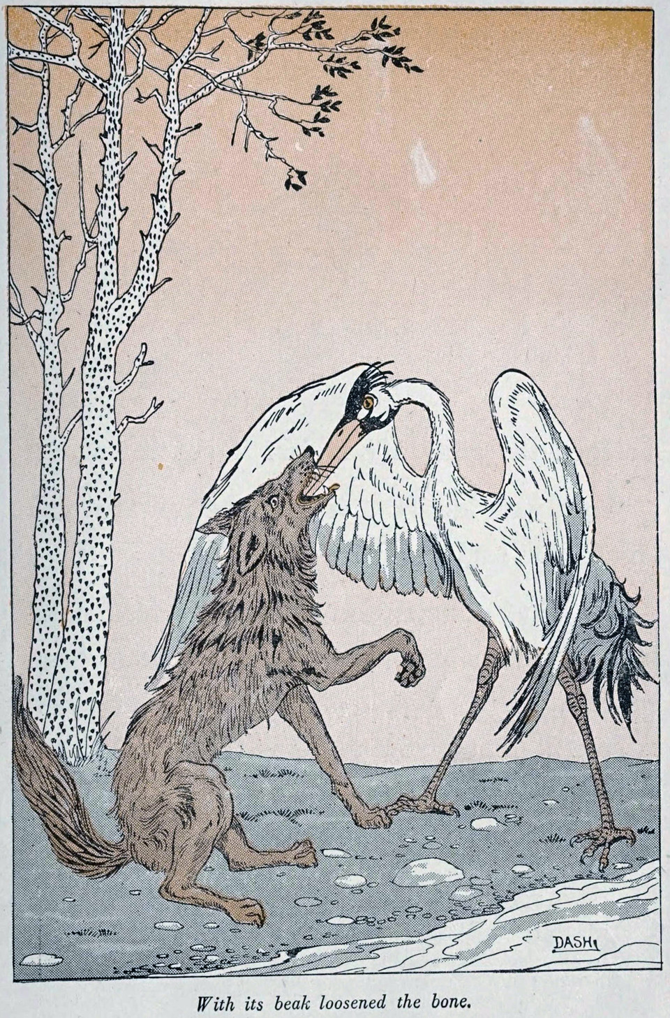 Joseph E. Dash, the Wolf and the Crane